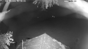 Skiareál Hodonín u Kunštátu - Sjezdovka, panorama východ - 14.10.2026 v 03:30 Skiareál Hodonín u Kunštátu - Sjezdovka, panorama východ - 14.10.2026 v 03:30