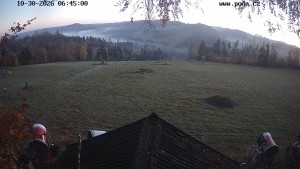 Skigebiet Hodonín bei Kunštát - Skipiste, Ostpanorama - 30.10.2026 v 06:45 Skigebiet Hodonín bei Kunštát - Skipiste, Ostpanorama - 30.10.2026 v 06:45
