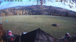 Skigebiet Hodonín bei Kunštát - Skipiste, Ostpanorama - 30.10.2026 v 10:45 Skigebiet Hodonín bei Kunštát - Skipiste, Ostpanorama - 30.10.2026 v 10:45