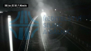 Prackovice nad Labem - Dálnice D8, Lovoš - 1.1.2026 v 04:55 Prackovice nad Labem - Dálnice D8, Lovoš - 1.1.2026 v 04:55