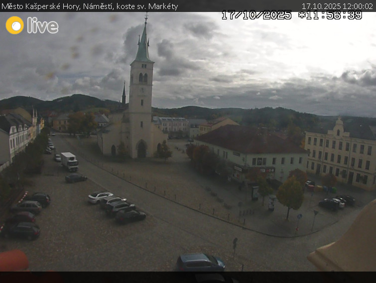 Město Kašperské Hory - Náměstí, koste sv. Markéty - 17.10.2025 v 12:00 Město Kašperské Hory - Náměstí, koste sv. Markéty - 17.10.2025 v 12:00