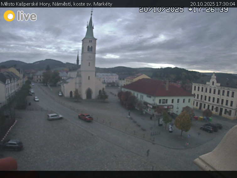 Město Kašperské Hory - Náměstí, koste sv. Markéty - 20.10.2025 v 17:30 Město Kašperské Hory - Náměstí, koste sv. Markéty - 20.10.2025 v 17:30