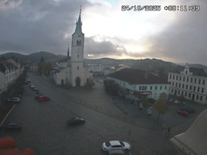 Město Kašperské Hory - Náměstí, koste sv. Markéty - 24.10.2025 v 08:15 Město Kašperské Hory - Náměstí, koste sv. Markéty - 24.10.2025 v 08:15