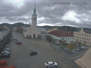 Město Kašperské Hory - Náměstí, koste sv. Markéty - 24.10.2025 v 10:45 Město Kašperské Hory - Náměstí, koste sv. Markéty - 24.10.2025 v 10:45