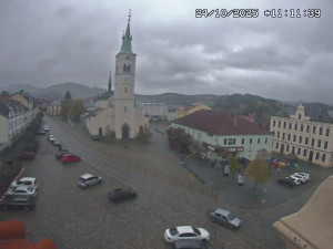 Město Kašperské Hory - Náměstí, koste sv. Markéty - 24.10.2025 v 11:15 Město Kašperské Hory - Náměstí, koste sv. Markéty - 24.10.2025 v 11:15