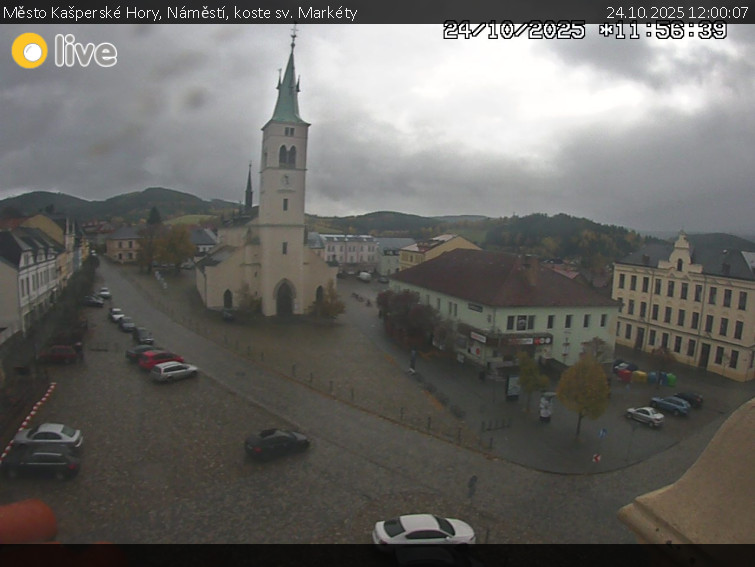 Město Kašperské Hory - Náměstí, koste sv. Markéty - 24.10.2025 v 12:00 Město Kašperské Hory - Náměstí, koste sv. Markéty - 24.10.2025 v 12:00