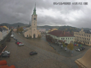 Město Kašperské Hory - Náměstí, koste sv. Markéty - 24.10.2025 v 12:45 Město Kašperské Hory - Náměstí, koste sv. Markéty - 24.10.2025 v 12:45