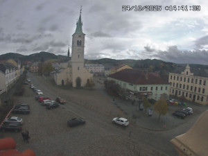 Město Kašperské Hory - Náměstí, koste sv. Markéty - 24.10.2025 v 14:45 Město Kašperské Hory - Náměstí, koste sv. Markéty - 24.10.2025 v 14:45