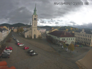 Město Kašperské Hory - Náměstí, koste sv. Markéty - 24.10.2025 v 15:15 Město Kašperské Hory - Náměstí, koste sv. Markéty - 24.10.2025 v 15:15