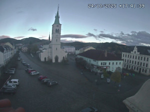 Město Kašperské Hory - Náměstí, koste sv. Markéty - 24.10.2025 v 17:45 Město Kašperské Hory - Náměstí, koste sv. Markéty - 24.10.2025 v 17:45