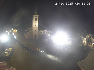 Město Kašperské Hory - Náměstí, koste sv. Markéty - 24.10.2025 v 20:15 Město Kašperské Hory - Náměstí, koste sv. Markéty - 24.10.2025 v 20:15
