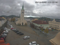 Náměstí, koste sv. Markéty