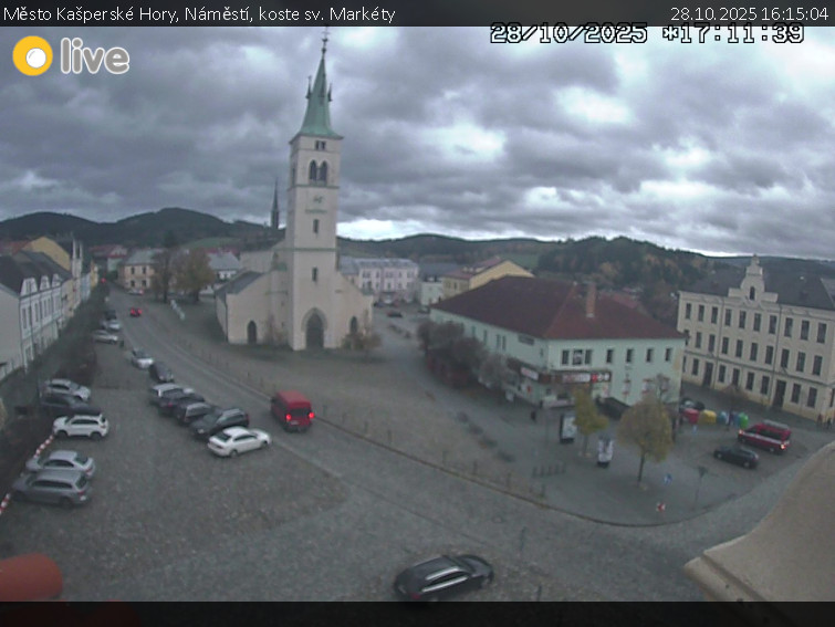 Město Kašperské Hory - Náměstí, koste sv. Markéty - 28.10.2025 v 16:15 Město Kašperské Hory - Náměstí, koste sv. Markéty - 28.10.2025 v 16:15