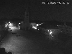 Náměstí, koste sv. Markéty