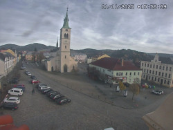 Náměstí, koste sv. Markéty