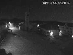 Náměstí, koste sv. Markéty