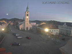 Náměstí, koste sv. Markéty