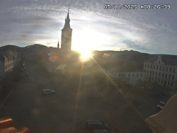 Náměstí, koste sv. Markéty