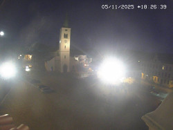 Náměstí, koste sv. Markéty