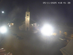 Náměstí, koste sv. Markéty