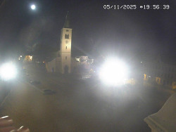 Náměstí, koste sv. Markéty