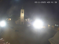 Náměstí, koste sv. Markéty