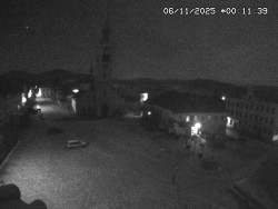 Náměstí, koste sv. Markéty