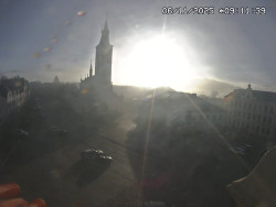 Náměstí, koste sv. Markéty