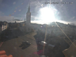 Náměstí, koste sv. Markéty