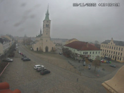 Náměstí, koste sv. Markéty