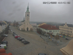 Náměstí, koste sv. Markéty