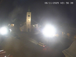 Náměstí, koste sv. Markéty