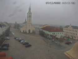 Náměstí, koste sv. Markéty