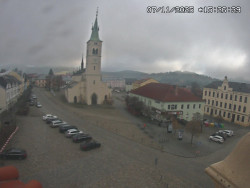 Náměstí, koste sv. Markéty