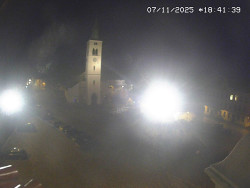 Náměstí, koste sv. Markéty