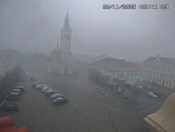 Náměstí, koste sv. Markéty