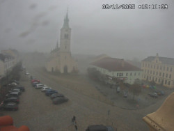 Náměstí, koste sv. Markéty