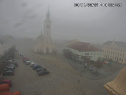 Náměstí, koste sv. Markéty