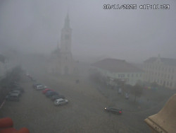 Náměstí, koste sv. Markéty