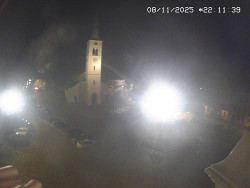 Náměstí, koste sv. Markéty