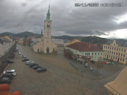 Náměstí, koste sv. Markéty