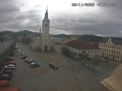 Náměstí, koste sv. Markéty