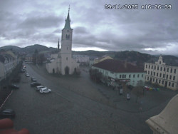 Náměstí, koste sv. Markéty