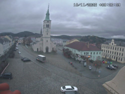 Náměstí, koste sv. Markéty