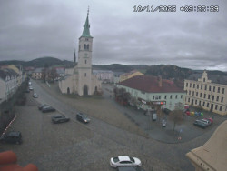 Náměstí, koste sv. Markéty