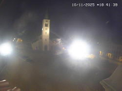 Náměstí, koste sv. Markéty