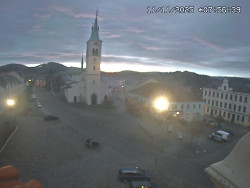 Náměstí, koste sv. Markéty