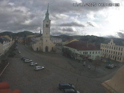 Náměstí, koste sv. Markéty