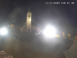 Náměstí, koste sv. Markéty