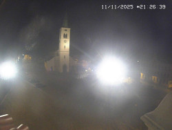 Náměstí, koste sv. Markéty